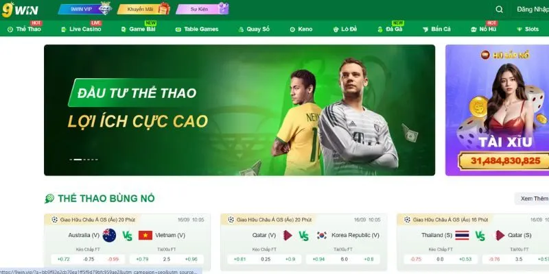 Lý do nhiều người tin tưởng chọn 9Win soi kèo